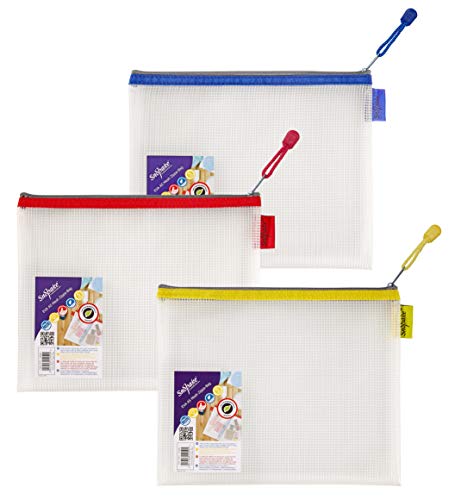 Zippa-Bag aus Netzgewebe, 207 x 257 mm, sortiert, 3 Stück Zippa-Bag aus Netzgewebe, 207 x 257 mm, sortiert, 3 Stück von Snopake