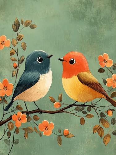 Diamond Painting XXL Vogel für Bastelset Kinder ab 6 Jahre, Diamond Painting Tiere, 5D DIY Diamant Malerei Bilder Stickerei Set, Dimond Kristall Handwerk Geschenke für Zuhause Deko 65x85cm SY1-158 Diamond Painting XXL Vogel für Bastelset Kinder ab 6 Jahre, Diamond Painting Tiere, 5D DIY Diamant Malerei Bilder Stickerei Set, Dimond Kristall Handwerk Geschenke für Zuhause Deko 65x85cm SY1-158 von Snuysogx