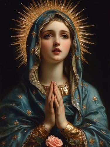 Göttin Diamond Painting Groß XXL 45x60cm für Bastelset Kinder ab 6 Jahre, 5D Diamond Painting Christus, DIY Full Diamant Mosaik Bastelset Erwachsene, Daiments Malerei Stickerei Festival Deko S-190 Göttin Diamond Painting Groß XXL 45x60cm für Bastelset Kinder ab 6 Jahre, 5D Diamond Painting Christus, DIY Full Diamant Mosaik Bastelset Erwachsene, Daiments Malerei Stickerei Festival Deko S-190 von Snuysogx