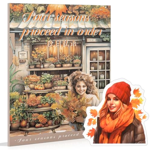 Snylcce 20 Blätter PET-Aufkleber - Vintage Journaling Zubehör für Junk Journals - Herbst-Saisonthemen vorgeschnitten Snylcce 20 Blätter PET-Aufkleber - Vintage Journaling Zubehör für Junk Journals - Herbst-Saisonthemen vorgeschnitten von Snylcce