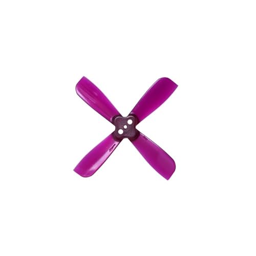 SoKOIUU ERSATZTEIL Für Für RC FPV Racing Freestyle 4 Paare 2035BN 2035 2X3.5X4 4-teiliger 2-Zoll-PC-Propeller 3 Löcher 2-Zoll-Zahnstocherdrohne(4Pairs Purple) von SoKOIUU