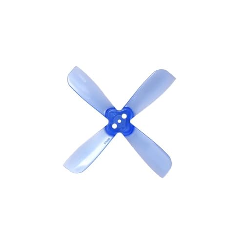 SoKOIUU ERSATZTEIL Für Für RC FPV Racing Freestyle 6 Paare 2035BN 2035 2X3.5X4 4 Impeller 2 Zoll PC Propeller 3 Löcher 2 Zoll Zahnstocher Drohne(6Pairs Blue) von SoKOIUU
