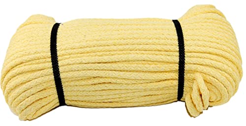 5m Baumwollkordel Kordel Schnur 5mm gelb (0,26€/m) von SoSt-Shop