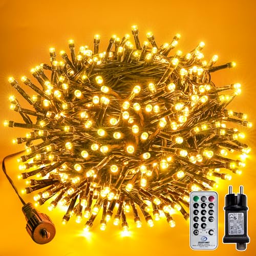 Soagrc Lichterkette Außen 400 LED - 40M Llichterkette Aussen Wetterfest 8 Modi IP44 Wasserdicht Timer Dimmbar Lichterkette Außen Outdoor für Weihnachtsbaum Garten Terrasse Baum Hof Party Soagrc Lichterkette Außen 400 LED - 40M Llichterkette Aussen Wetterfest 8 Modi IP44 Wasserdicht Timer Dimmbar Lichterkette Außen Outdoor für Weihnachtsbaum Garten Terrasse Baum Hof Party von Soagrc