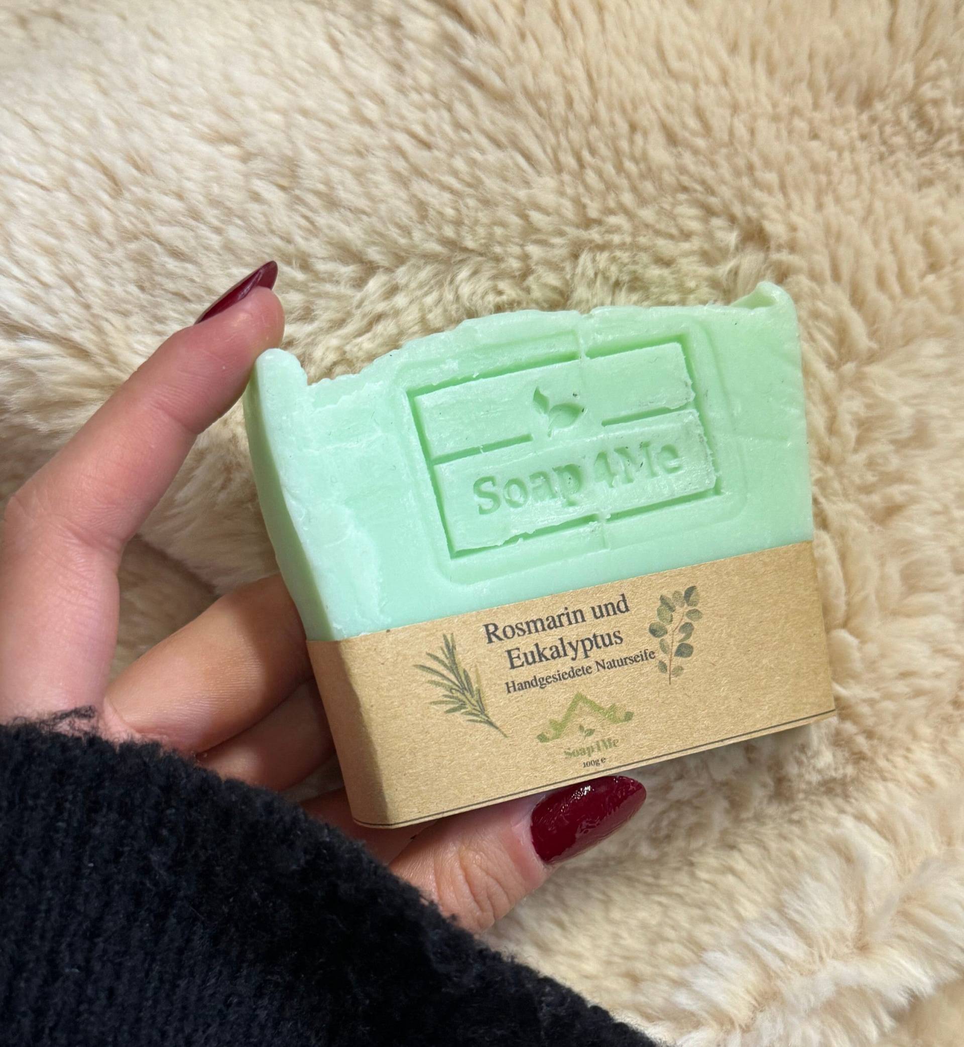 Soap4Me Handgemachte Naturseife/Rosmarin Und Eukalyptus 100G Soap4Me Handgemachte Naturseife/Rosmarin Und Eukalyptus 100G von Soap4MeUG