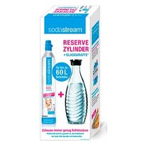 sodastream CO2-Zylinder & Glasflasche für Wassersprudler transparent von Sodastream