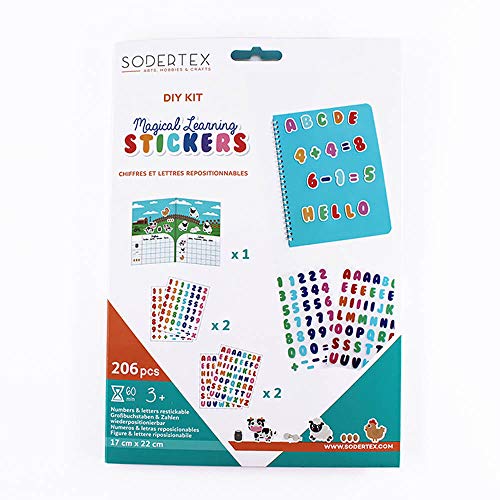 Sodertex L624924 Scrapbooking Aufkleber, verschiedene farben, Standard von Sodertex