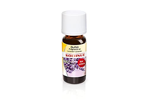 Soehnle Parfümöl Lavendel, Ätherische Öle für die Verwendung im Aroma Diffuser, Duftöl für die Raumbeduftung, Aroma Öl mit lieblichem, beruhigenden Duft, 10 ml von Soehnle