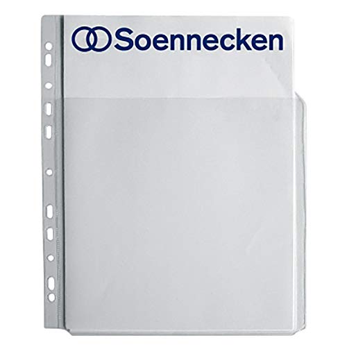 Soennecken Combi-Prospekthülle 1601 DIN A4 PP transparent 5 St./Pack. von Soennecken