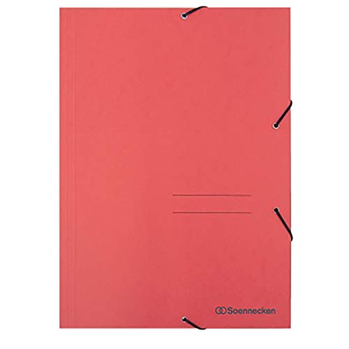 Soennecken Eckspanner 1472 DIN A4 3Klappen und Gummizug rot Soennecken Eckspanner 1472 DIN A4 3Klappen und Gummizug rot von Soennecken