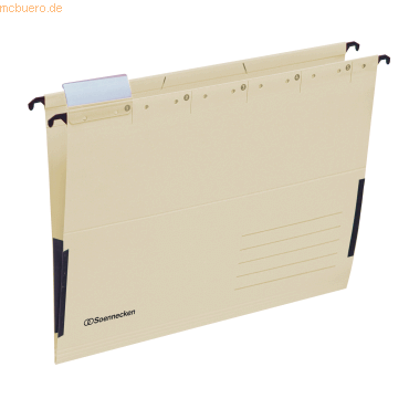 Soennecken Hängetasche 2027 DIN A4 220g RC Karton chamois 25 Stück Soennecken Hängetasche 2027 DIN A4 220g RC Karton chamois 25 Stück von Soennecken