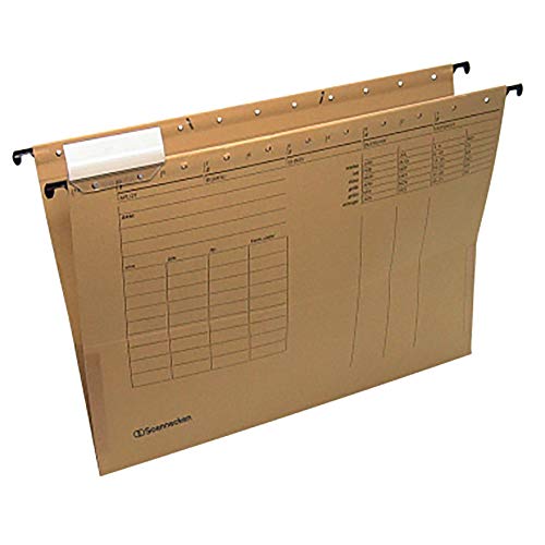 Soennecken Hängetasche 2051 DIN A4 Karton natronbraun 25 St./Pack. von Soennecken