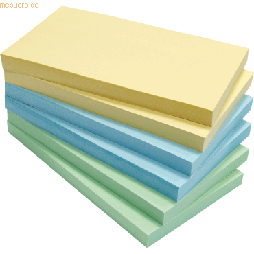 Soennecken Haftnotiz oeco 5834 RC 125x75mm 100 Blatt sortiert 6 Stück von Soennecken