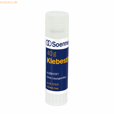 Soennecken Klebestift 5882 40g für Papier/Pappe/Fotos von Soennecken