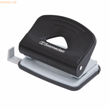 Soennecken Locher 3276 bis 15 Blatt Metall schwarz von Soennecken