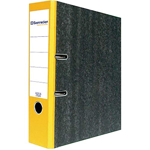 Soennecken Ordner 3321 DIN A4 80mm Pappe gelb Soennecken Ordner 3321 DIN A4 80mm Pappe gelb von Soennecken