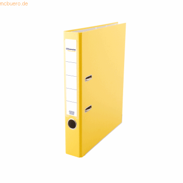Soennecken Ordner 3341 DIN A4 50mm PP gelb von Soennecken
