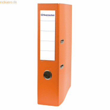 Soennecken Ordner 3363 DIN A4 70mm PP orange Soennecken Ordner 3363 DIN A4 70mm PP orange von Soennecken