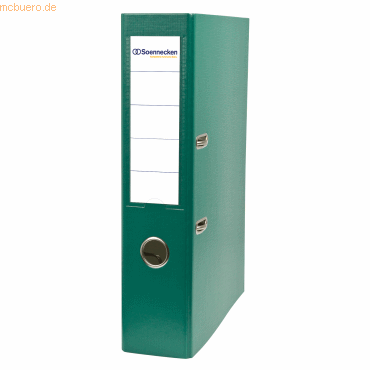 Soennecken Ordner 3368 DIN A4 70mm PP grün von Soennecken