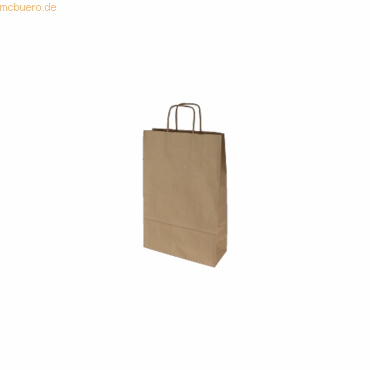 Soennecken Papiertragetasche PT004 Kordel 240x100x360mm 90g braun 250 von Soennecken