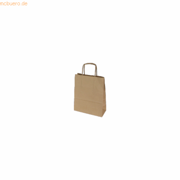 Soennecken Papiertragetasche PT007 Kordel 180x80x225mm 90g braun 250 S von Soennecken