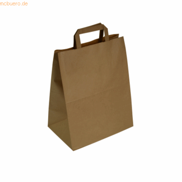 Soennecken Papiertragetasche PT015 Griff 260x140x320mm 80g braun 250 S Soennecken Papiertragetasche PT015 Griff 260x140x320mm 80g braun 250 S von Soennecken