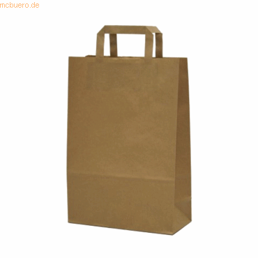 Soennecken Papiertragetasche PT053 Griff 290x170x330mm 80g braun 100 S Soennecken Papiertragetasche PT053 Griff 290x170x330mm 80g braun 100 S von Soennecken