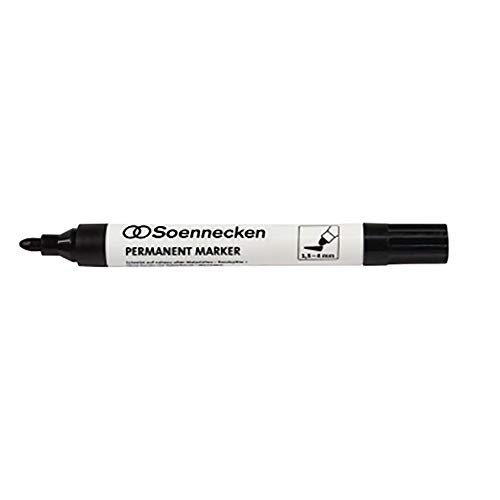 Soennecken Permanentmarker 3107 4mm Rundspitze schwarz Soennecken Permanentmarker 3107 4mm Rundspitze schwarz von Soennecken