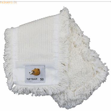 Soennecken Premium Tuftmop 50cm geschl/außen offen weiß von Soennecken