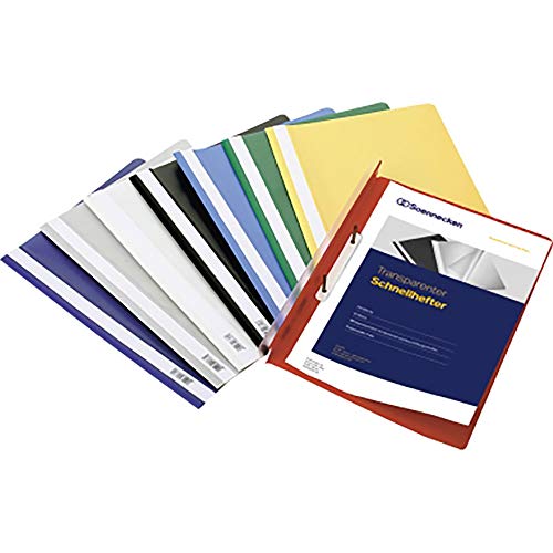 Soennecken Schnellhefter 2975 DIN A4 PP dunkelblau 10 St./Pack. Soennecken Schnellhefter 2975 DIN A4 PP dunkelblau 10 St./Pack. von Soennecken