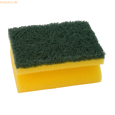 Soennecken Schwamm 7x9,5x4cm Griffleiste gelb/grün Soennecken Schwamm 7x9,5x4cm Griffleiste gelb/grün von Soennecken