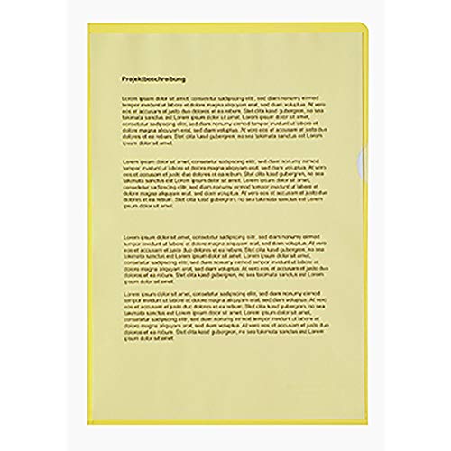 Soennecken Sichthülle 1467 DIN A4 PP gelb 50 St./Pack. Soennecken Sichthülle 1467 DIN A4 PP gelb 50 St./Pack. von Soennecken