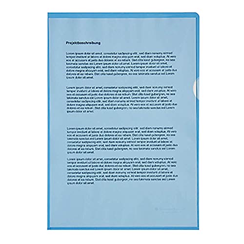 Soennecken Sichthülle 1469 DIN A4 PP blau 50 St./Pack. Soennecken Sichthülle 1469 DIN A4 PP blau 50 St./Pack. von Soennecken