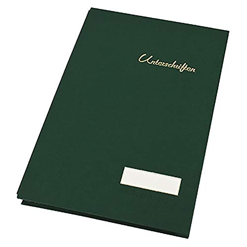 Soennecken Unterschriftsmappe 1490 DIN A4 20Fächer Leinen grün Soennecken Unterschriftsmappe 1490 DIN A4 20Fächer Leinen grün von Soennecken