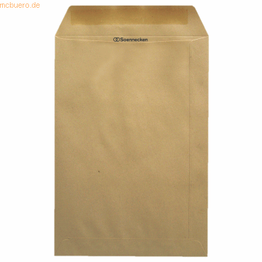 Soennecken Versandtasche 2055 C4 90g ohne Fenster natronbraun 25 Stück Soennecken Versandtasche 2055 C4 90g ohne Fenster natronbraun 25 Stück von Soennecken