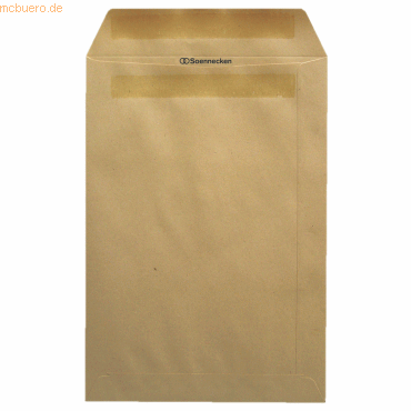 Soennecken Versandtasche 2106 C4 ohne Fenster selbstklebend natronbrau von Soennecken