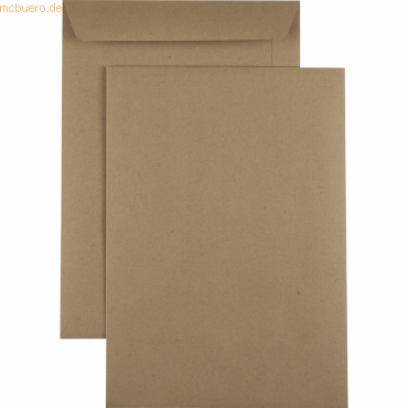Soennecken Versandtasche C5 90g ohne Fenster nassklebend braun 500 Stü Soennecken Versandtasche C5 90g ohne Fenster nassklebend braun 500 Stü von Soennecken