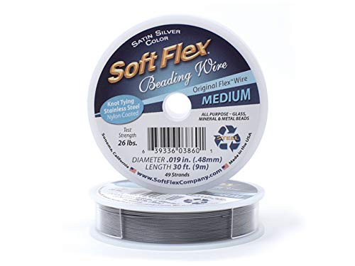 Soft Flex Perlendraht, 0,019 cm, 9 m von Soft Flex