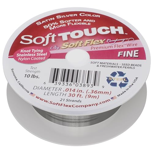 Soft Touch by Soft Flex Beading Wire .014 IN. 30 ft by Soft Flex von Soft Flex