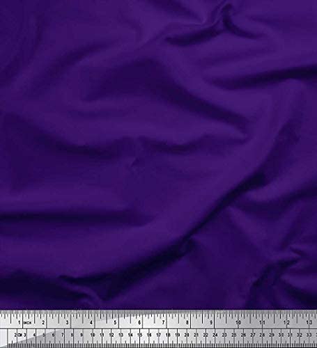 Soimoi Lila Samtstoff Dunkellila Dunkelton Farbe Dekostoff bedruckt BTY 58 Zoll breit Soimoi Lila Samtstoff Dunkellila Dunkelton Farbe Dekostoff bedruckt BTY 58 Zoll breit von Soimoi