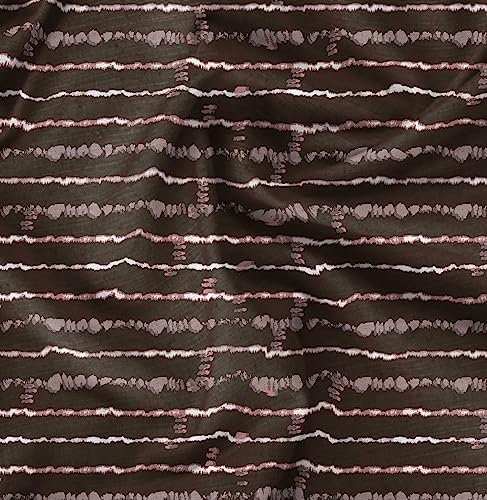 Soimoi Schwerer Baumwoll-Popeline-Stoff, Braun -Batikdruck -42 Zoll Breite, Natürlicher Baumwollstoff Für Die Herstellung Von Steppdecken, Kleidern, Röcken, Kissenbezügen, Tischdecken, 1 Meter Soimoi Schwerer Baumwoll-Popeline-Stoff, Braun -Batikdruck -42 Zoll Breite, Natürlicher Baumwollstoff Für Die Herstellung Von Steppdecken, Kleidern, Röcken, Kissenbezügen, Tischdecken, 1 Meter von Soimoi