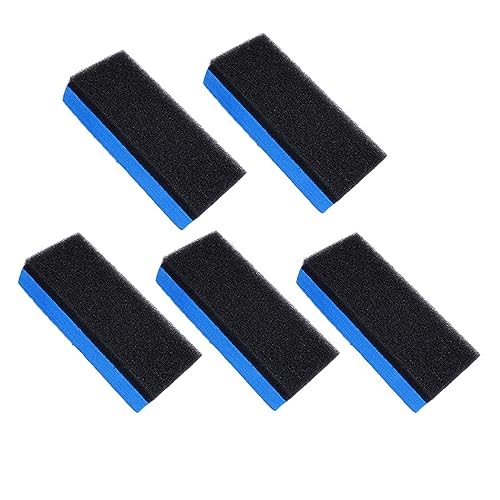 Auto Polieren Beschichtung Schwamm Pinsel Glas Nano Applikator Pads Polnischen Wachs Keramik Beschichtung Schwämme Pinsel Reinigung Werkzeuge (Color : 5pcs) von SolGlo