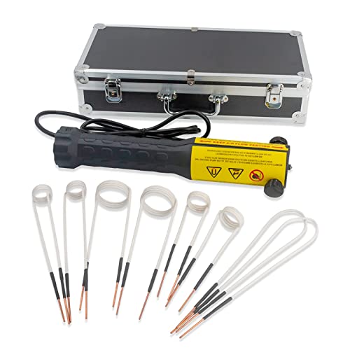 SOLARY, Induktions-Heizset, magnetisch, 1000 W, ohne Flamme, 8 Spulen, zum Entfernen von rostigen Schrauben SOLARY, Induktions-Heizset, magnetisch, 1000 W, ohne Flamme, 8 Spulen, zum Entfernen von rostigen Schrauben von Solary
