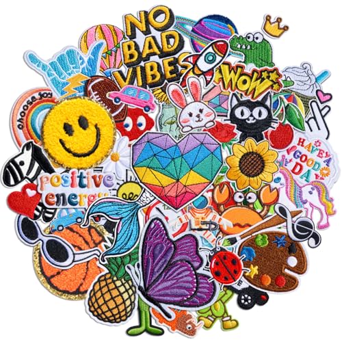 Solasocool 70 Stück Niedliche Patches zum Aufbügeln Kleidung Bügelflicken/Flicken zum Aufbügeln Kinder Aufbügelflicken Hut Bügelbilder für Textilien Jeans,Aufnäher zum Aufbügeln DIY-Zubehör Solasocool 70 Stück Niedliche Patches zum Aufbügeln Kleidung Bügelflicken/Flicken zum Aufbügeln Kinder Aufbügelflicken Hut Bügelbilder für Textilien Jeans,Aufnäher zum Aufbügeln DIY-Zubehör von Solasocool