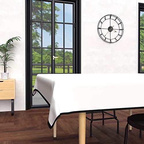 Soleil d'ocre, Rechteckige Anti-Flecken-Tischdecke aus gewaschener Mikrofaser 140x300 cm Boheme Weiß Soleil d'ocre, Rechteckige Anti-Flecken-Tischdecke aus gewaschener Mikrofaser 140x300 cm Boheme Weiß von Soleil d'ocre