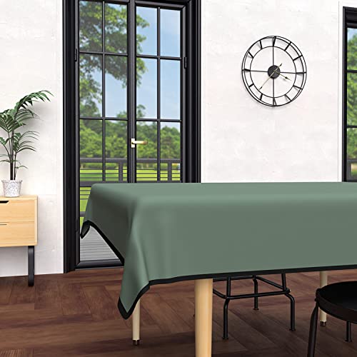 Soleil d'ochre, rechteckige Anti-Flecken-Tischdecke aus gewaschener Mikrofaser, 160 x 270 cm, Boheme Khaki Soleil d'ochre, rechteckige Anti-Flecken-Tischdecke aus gewaschener Mikrofaser, 160 x 270 cm, Boheme Khaki von Soleil d'ocre