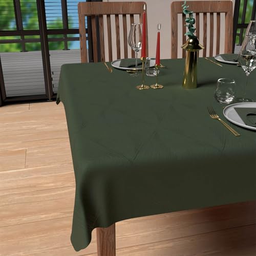 Soleil d'ocre Tischdecke, rechteckig, schmutzabweisend, 180 x 180 cm, Luxury, Grün Soleil d'ocre Tischdecke, rechteckig, schmutzabweisend, 180 x 180 cm, Luxury, Grün von Soleil d'ocre