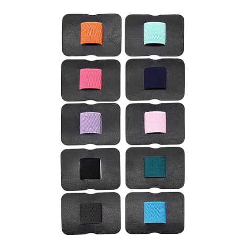 Solimind 10-Teiliger Stifthalter für Notizbücher für Klemmbrett, Planerstifthalter, Zufällige Farbe 6,5 X 5 cm Solimind 10-Teiliger Stifthalter für Notizbücher für Klemmbrett, Planerstifthalter, Zufällige Farbe 6,5 X 5 cm von Solimind