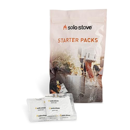 Solo Stove Gofire Holzfeuer-Anzünder | Wasserbeständig, Lebensmittelecht, 100% Paraffinwachs | Funktioniert bei jedem Wetter, Brennt bis zu 10 Minuten, 20 Stück enthalten Solo Stove Gofire Holzfeuer-Anzünder | Wasserbeständig, Lebensmittelecht, 100% Paraffinwachs | Funktioniert bei jedem Wetter, Brennt bis zu 10 Minuten, 20 Stück enthalten von Solo Stove