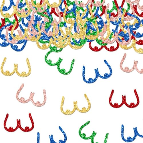 100-teiliges Konfetti-Set für Junggesellinnenabschiede, glitzernde Junggesellinnenabschiede, Partyzubehör mit Tischstreuungen und Beutelfüllern für Brautpartys, Geschlechtsoffenbarung und 100-teiliges Konfetti-Set für Junggesellinnenabschiede, glitzernde Junggesellinnenabschiede, Partyzubehör mit Tischstreuungen und Beutelfüllern für Brautpartys, Geschlechtsoffenbarung und von Solvica